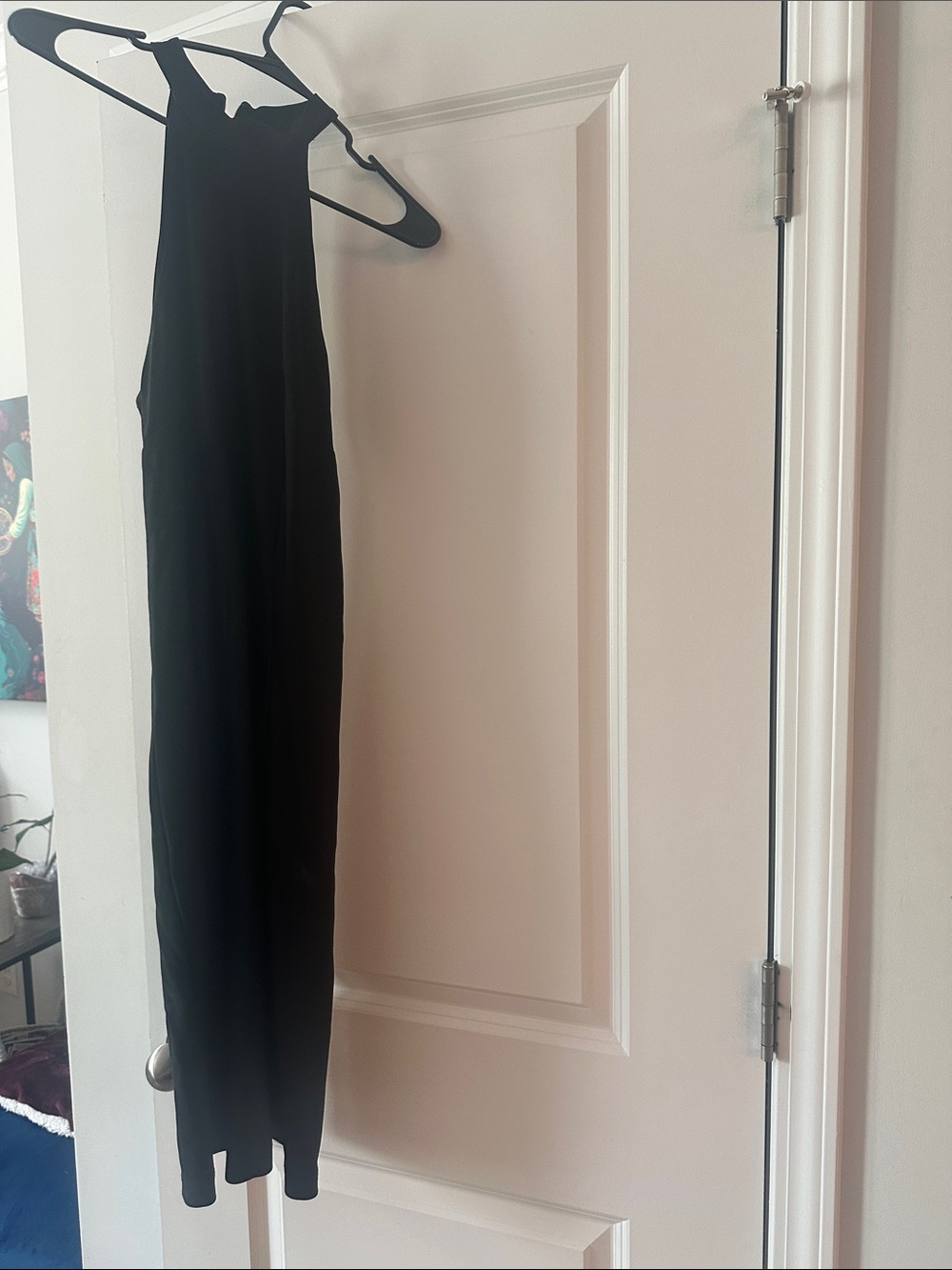 Arden B Black One-Shoulder Maxi Dress